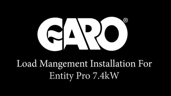 GARO Load Management Install Entity Pro 7.4kW