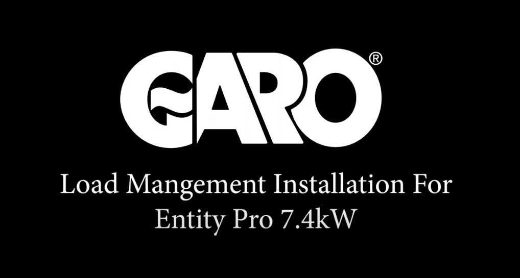 GARO Load Management Install Entity Pro 7.4kW