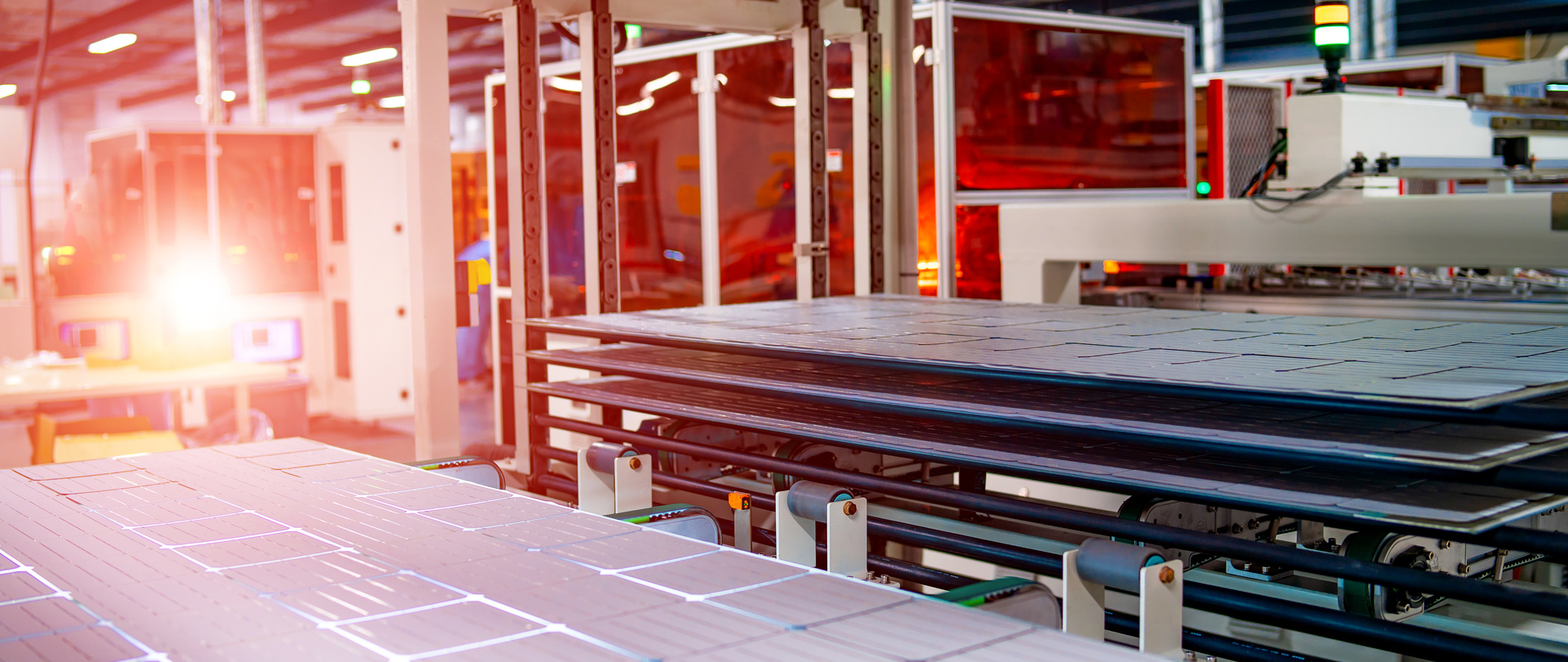 Supplying Panels for an Industrial Site